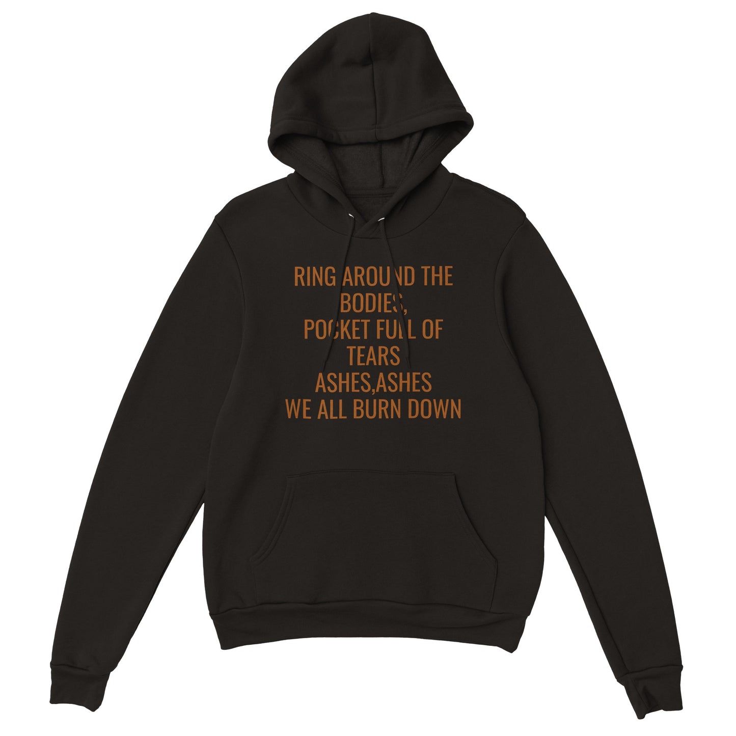 YOU WILL BURN WITH ME,Premium Unisex Pullover Hoodie