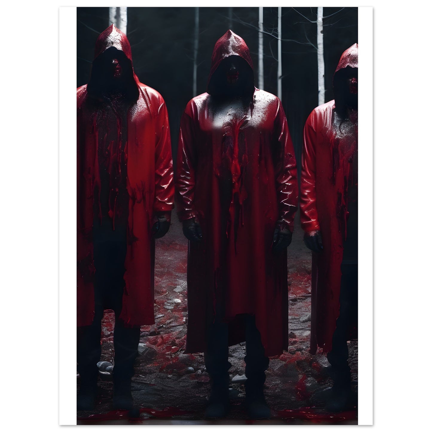 NEVER AGAIN,Premium Matte Paper Poster