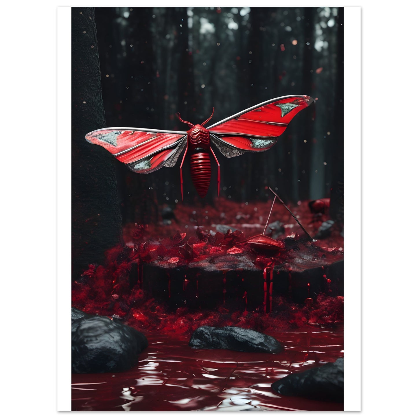 DeathMoth(1)Premium Matte Paper Poster