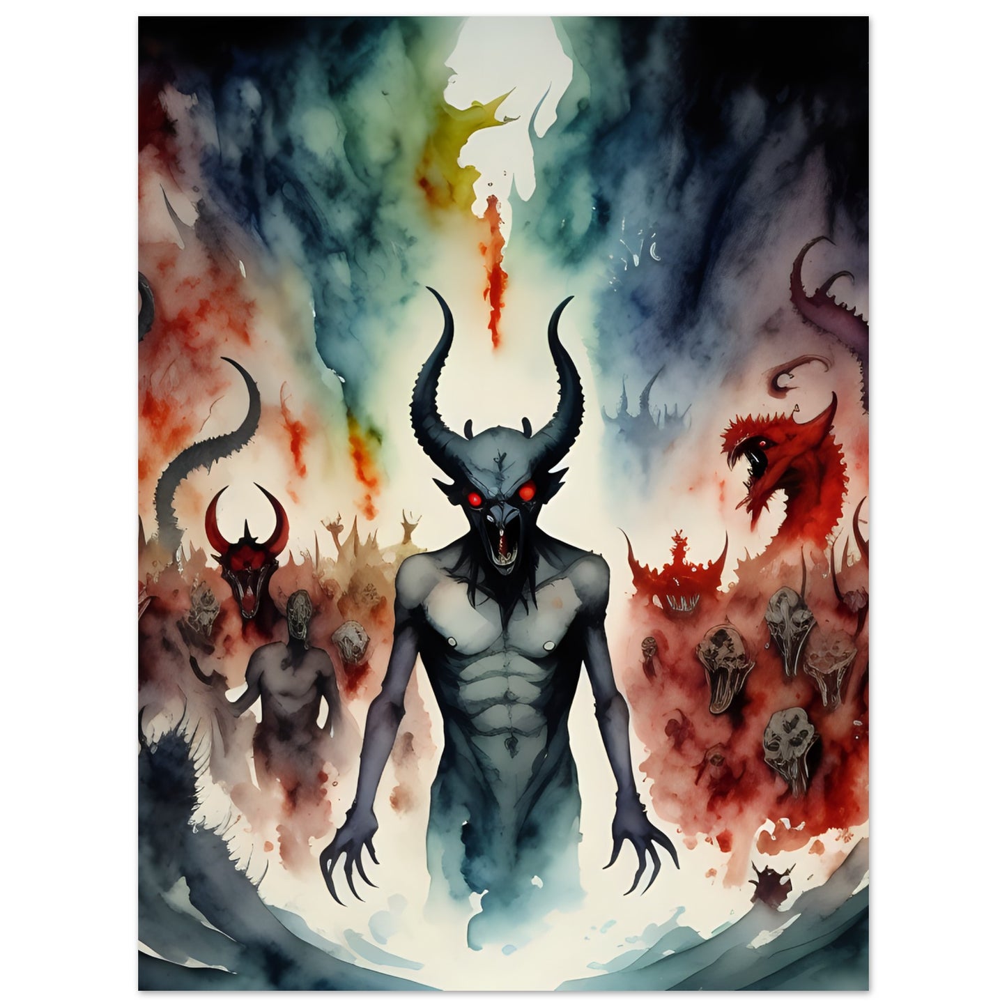 WATERCOLOR(1)Premium Matte Paper Poster