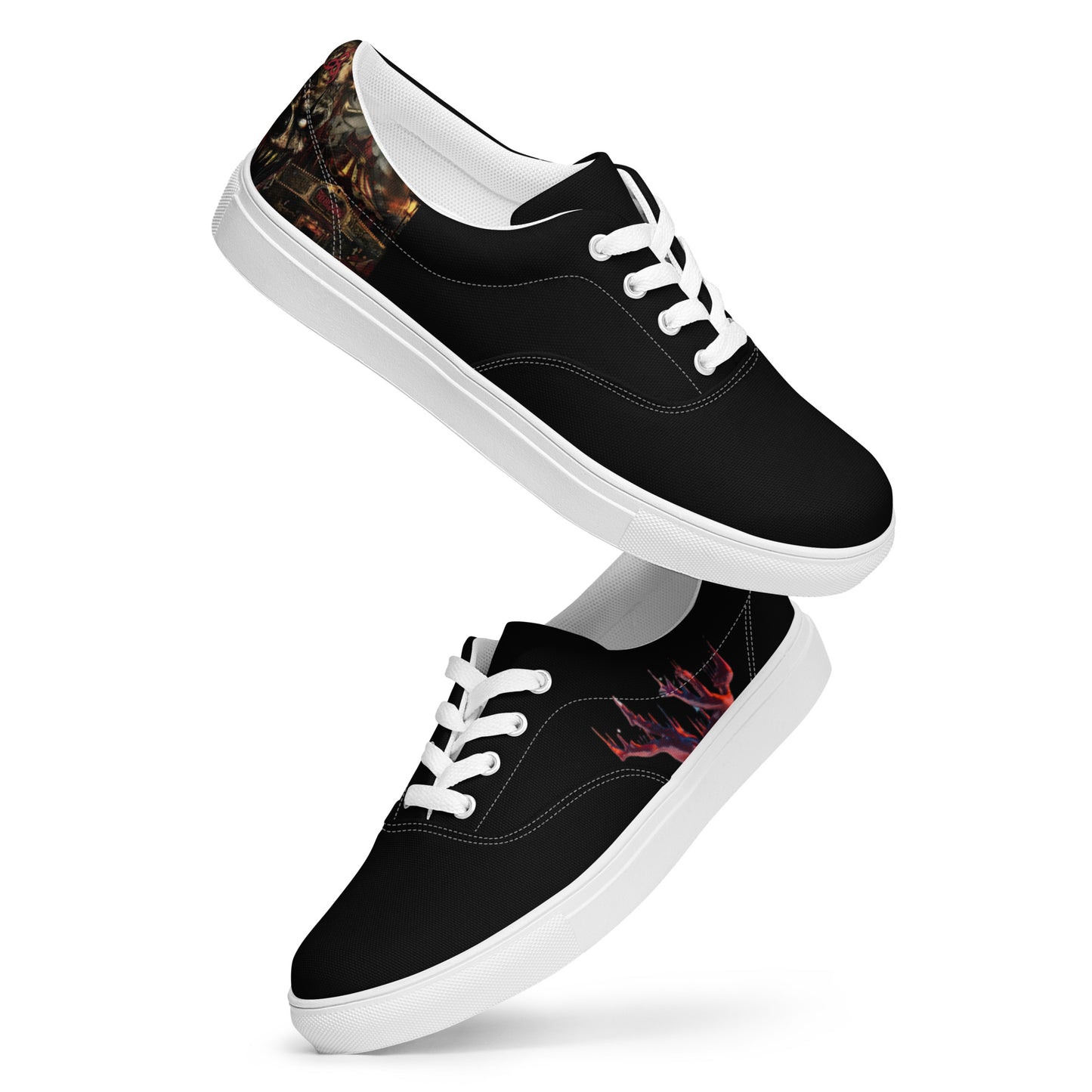 6I66LES,,MEN’s lace-up canvas shoes
