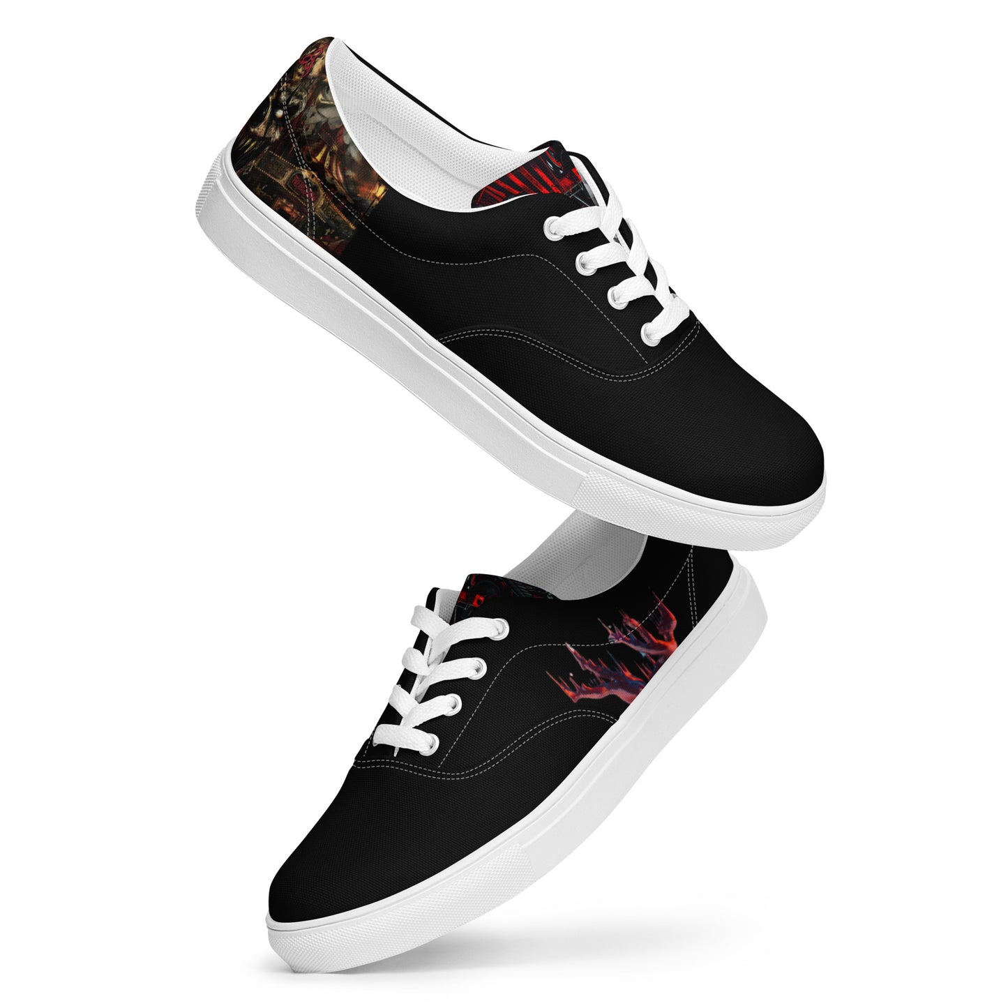 6I66LES,,MEN’s lace-up canvas shoes