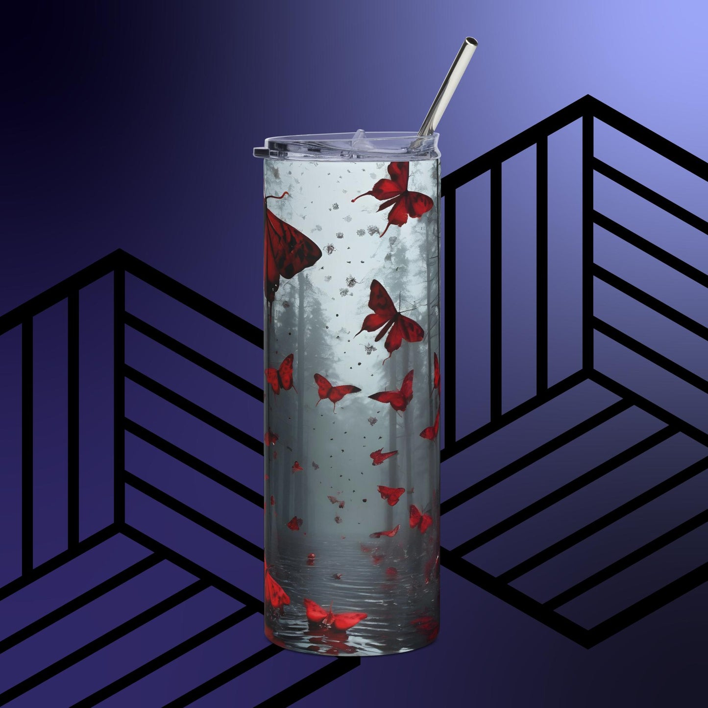 Blood Moth,Stainless steel tumbler