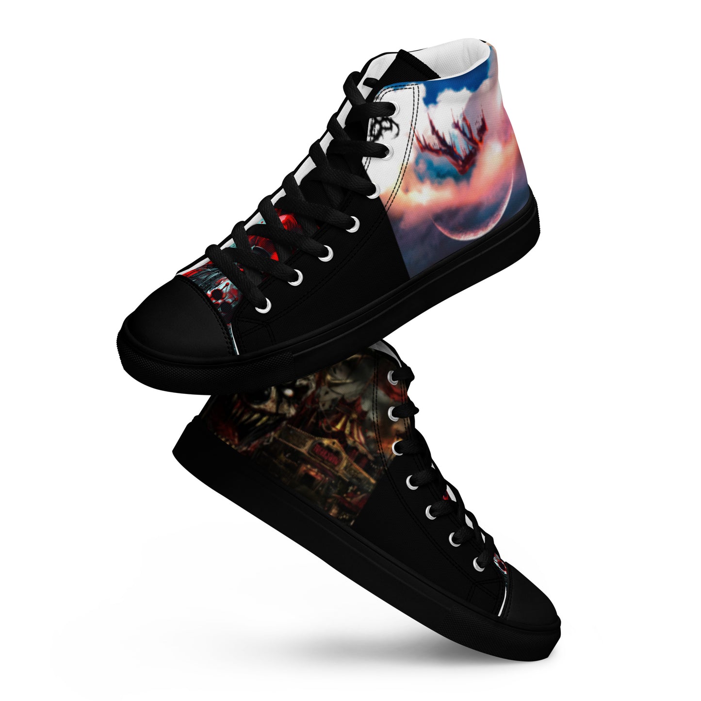 6I66LES,,Women’s high top canvas shoes