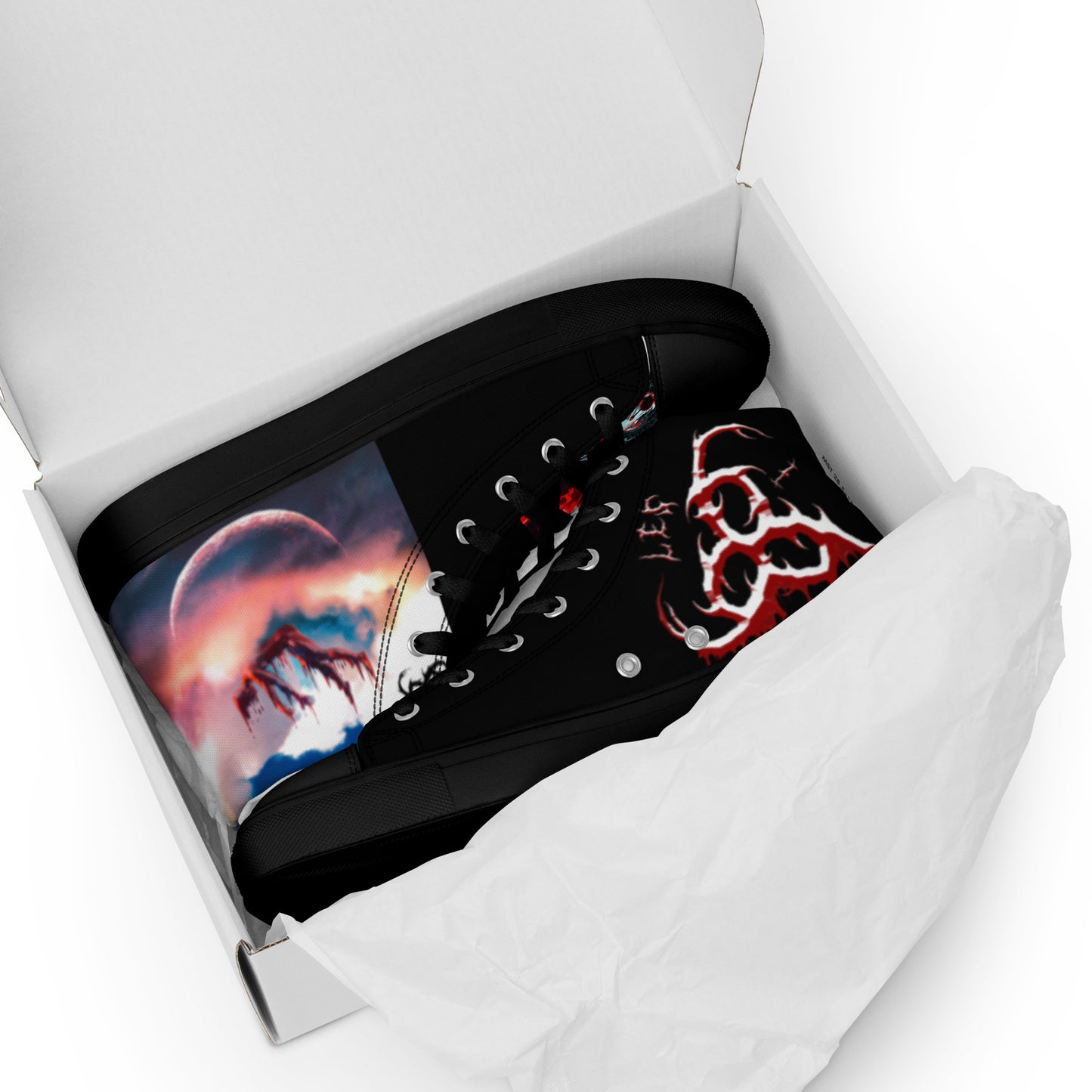 6I66LES,,Women’s high top canvas shoes