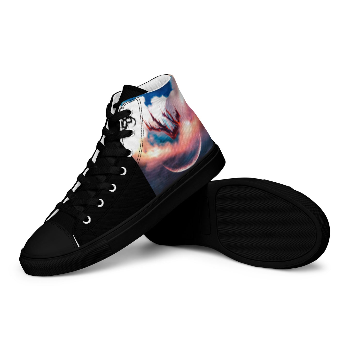 6I66LES,,Women’s high top canvas shoes