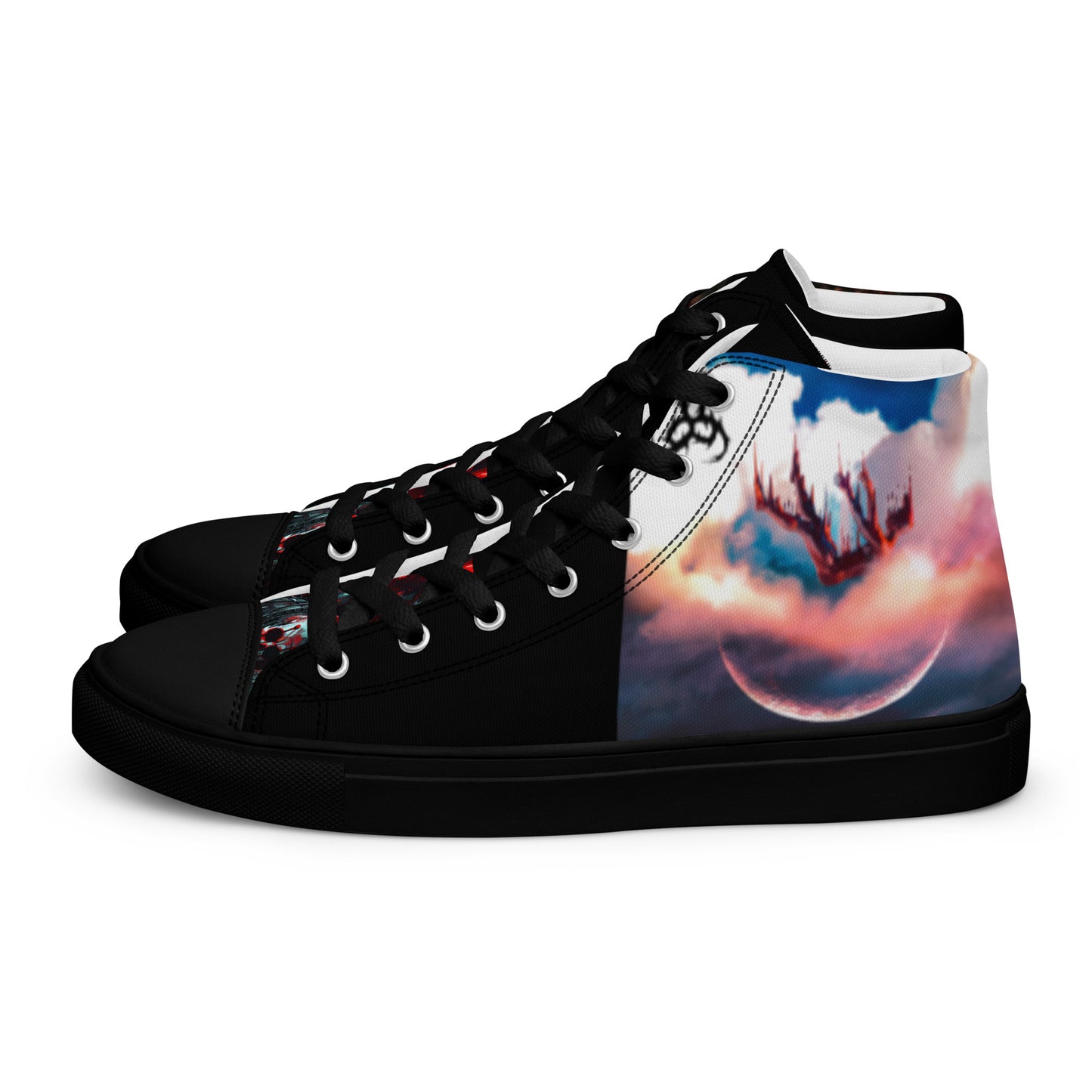 6I66LES,,Women’s high top canvas shoes