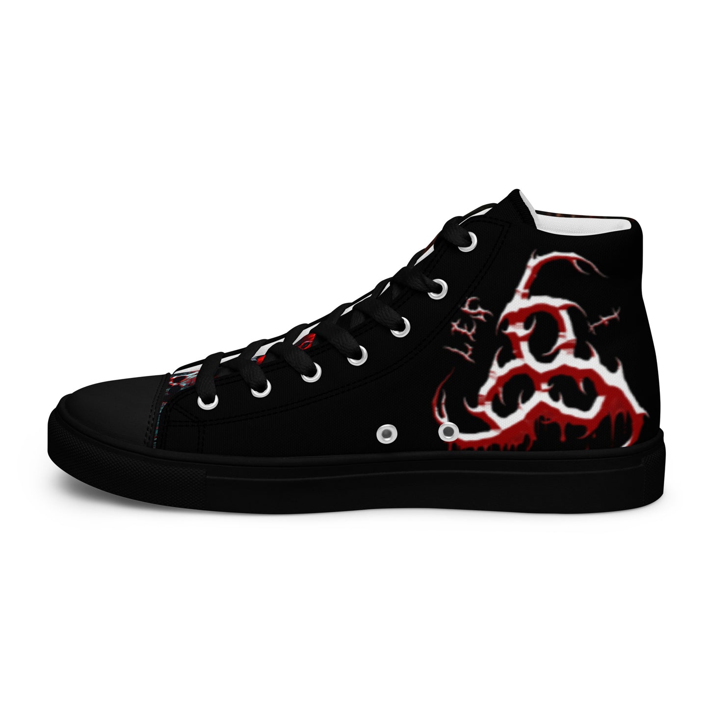 6I66LES,,Women’s high top canvas shoes