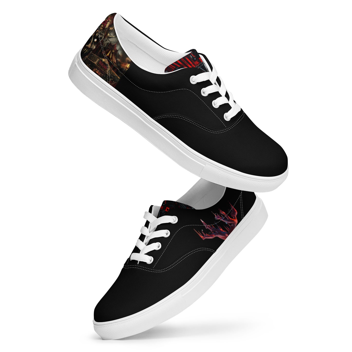 6I66LES,Women’s lace-up canvas shoes