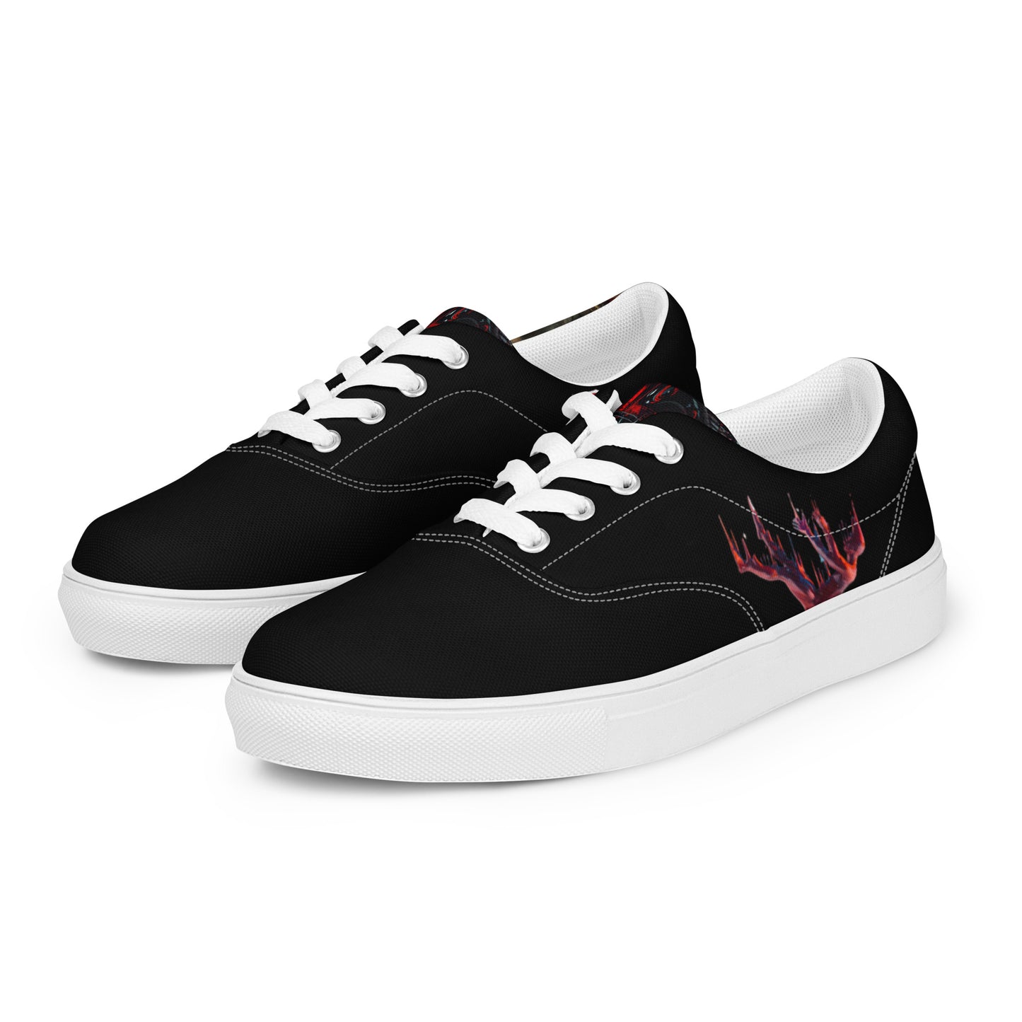 6I66LES,Women’s lace-up canvas shoes