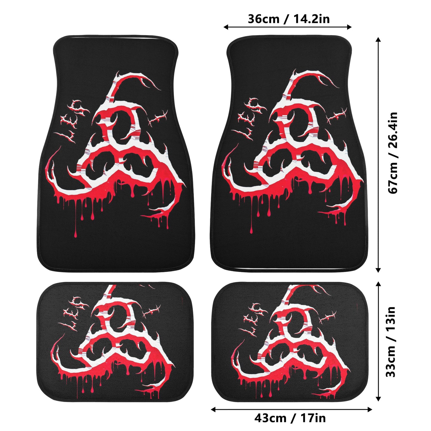 Car Floor Mats (Set of 4)