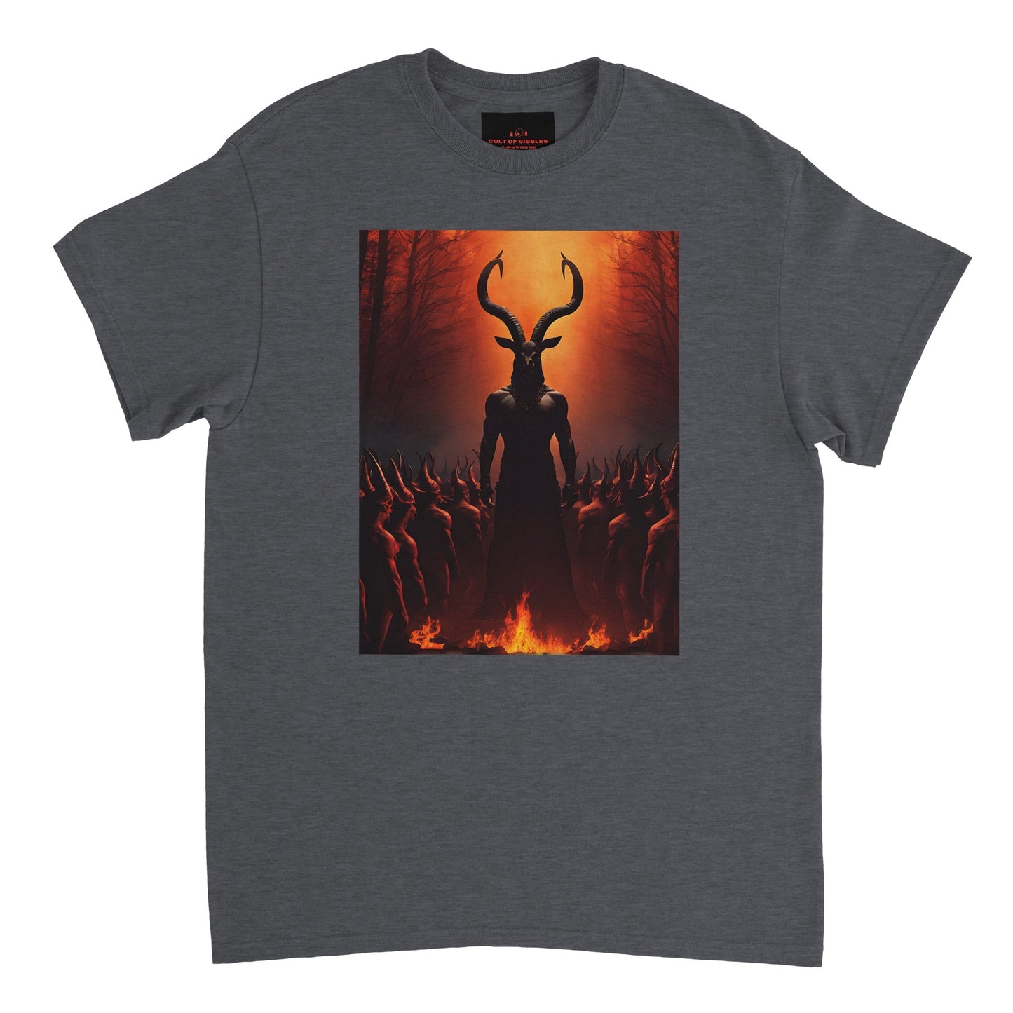 BAPHOMET(2),Heavyweight Unisex Crewneck T-shirt