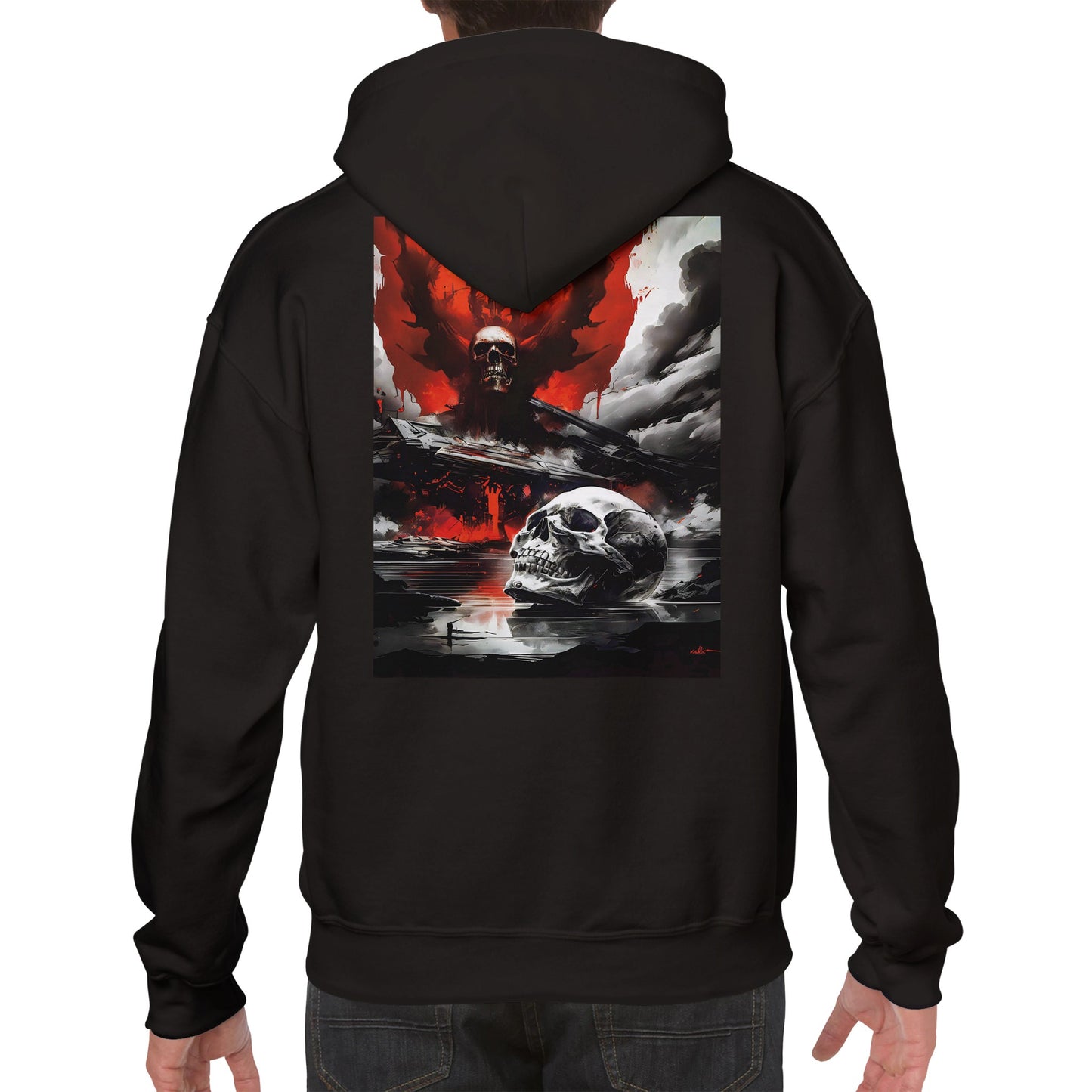 VALLEY OF DEATH,Premium Unisex Pullover Hoodie