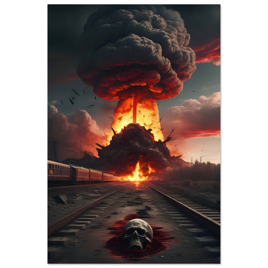 YOU WILL BURN WITH ME(2)Premium Matte Paper Poster