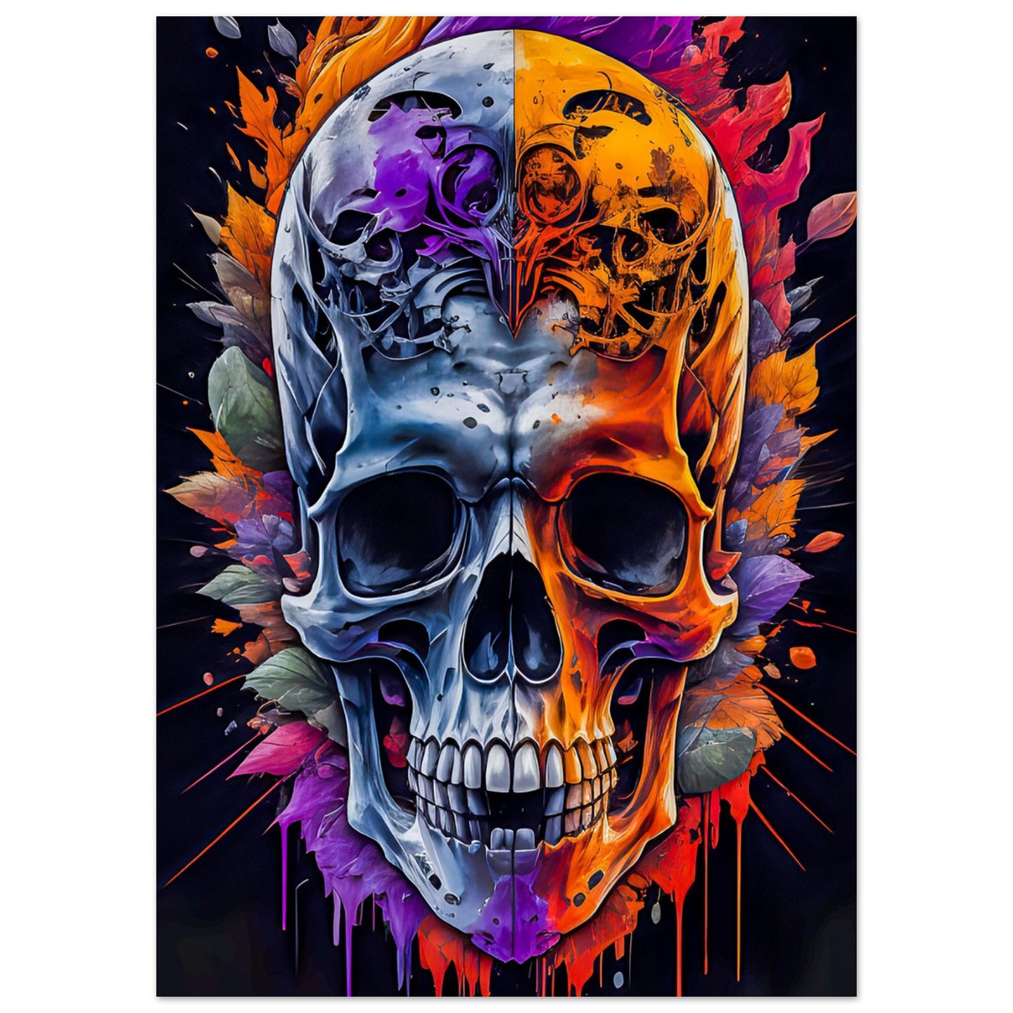 SKULL(1)Premium Matte Paper Poster