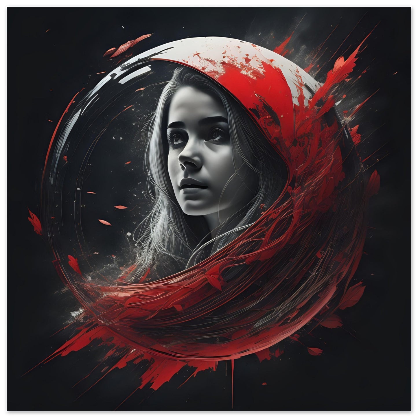 LOST IN SPACE(1),Premium Matte Paper Poster