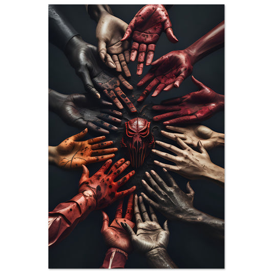 WE BLEED THE SAME(2)Premium Matte Paper Poster