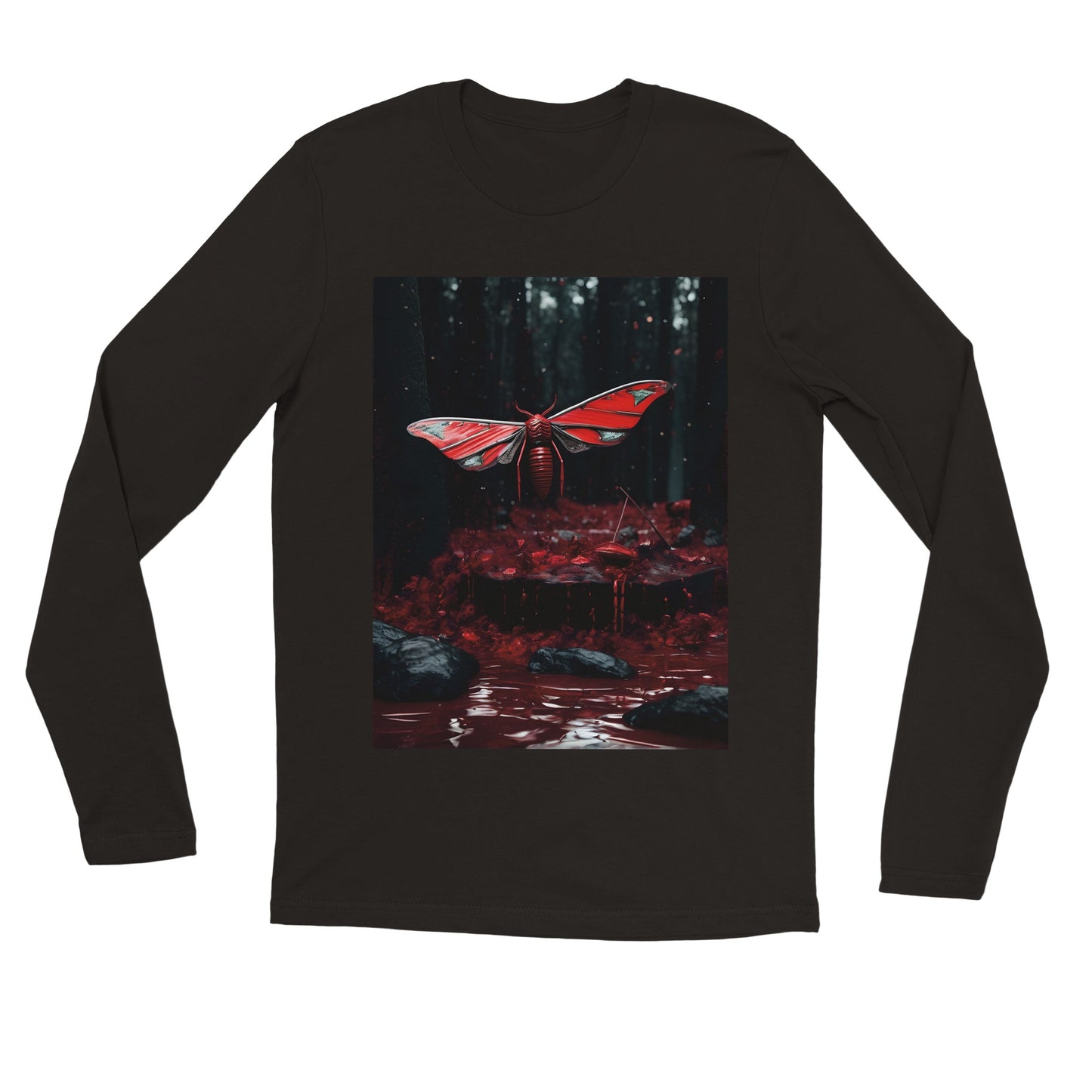 DeathMoth(1)Premium Unisex Longsleeve T-shirt