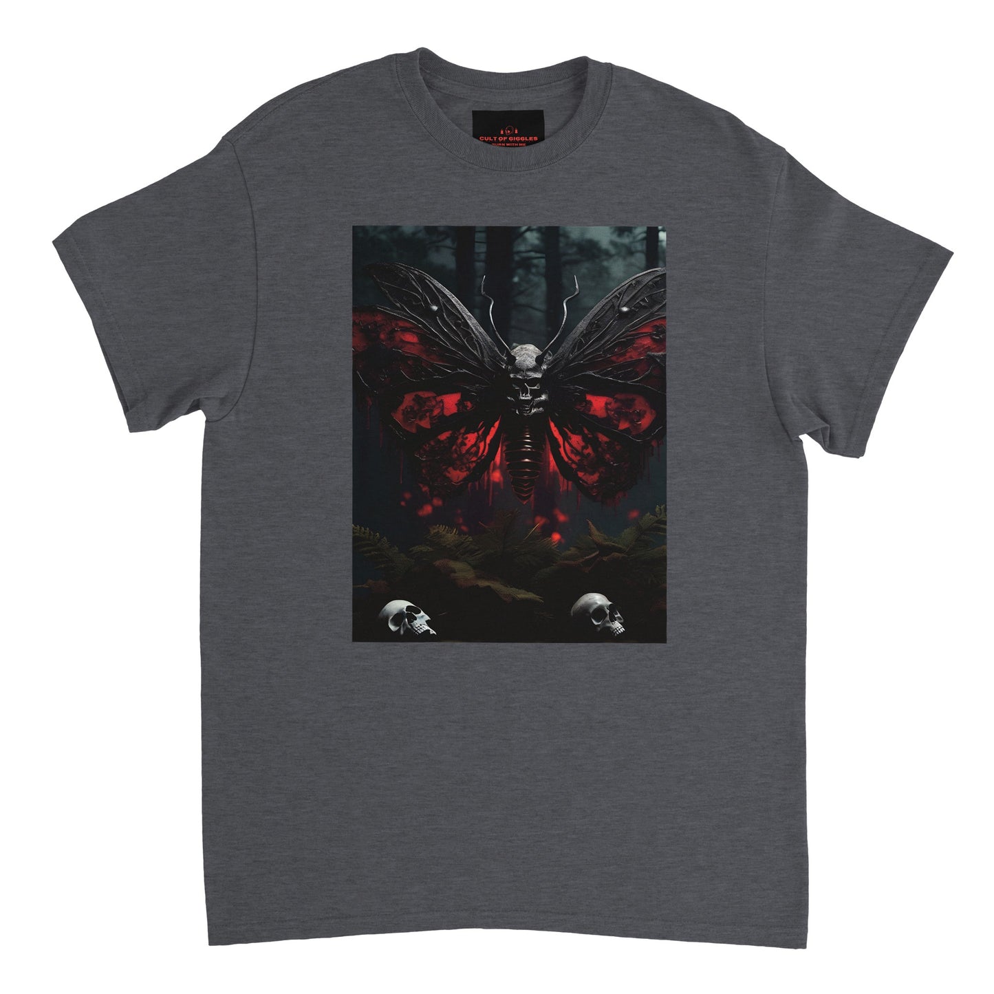 DEATHMOTH(6)Heavyweight Unisex Crewneck T-shirt