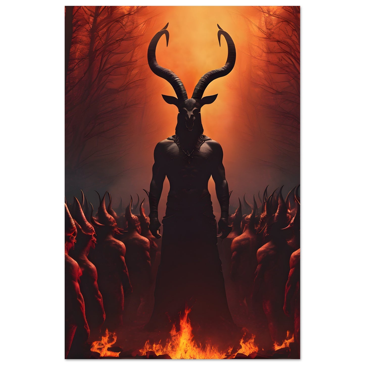 Baphomet(2)Premium Matte Paper Poster