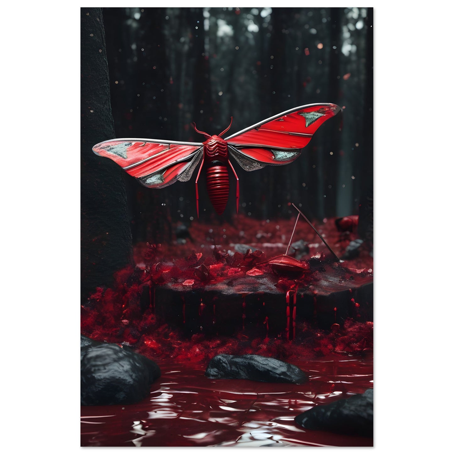 DeathMoth(1)Premium Matte Paper Poster