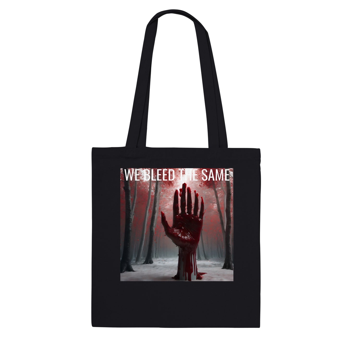 WE BLEED THE SAME,Premium Tote Bag