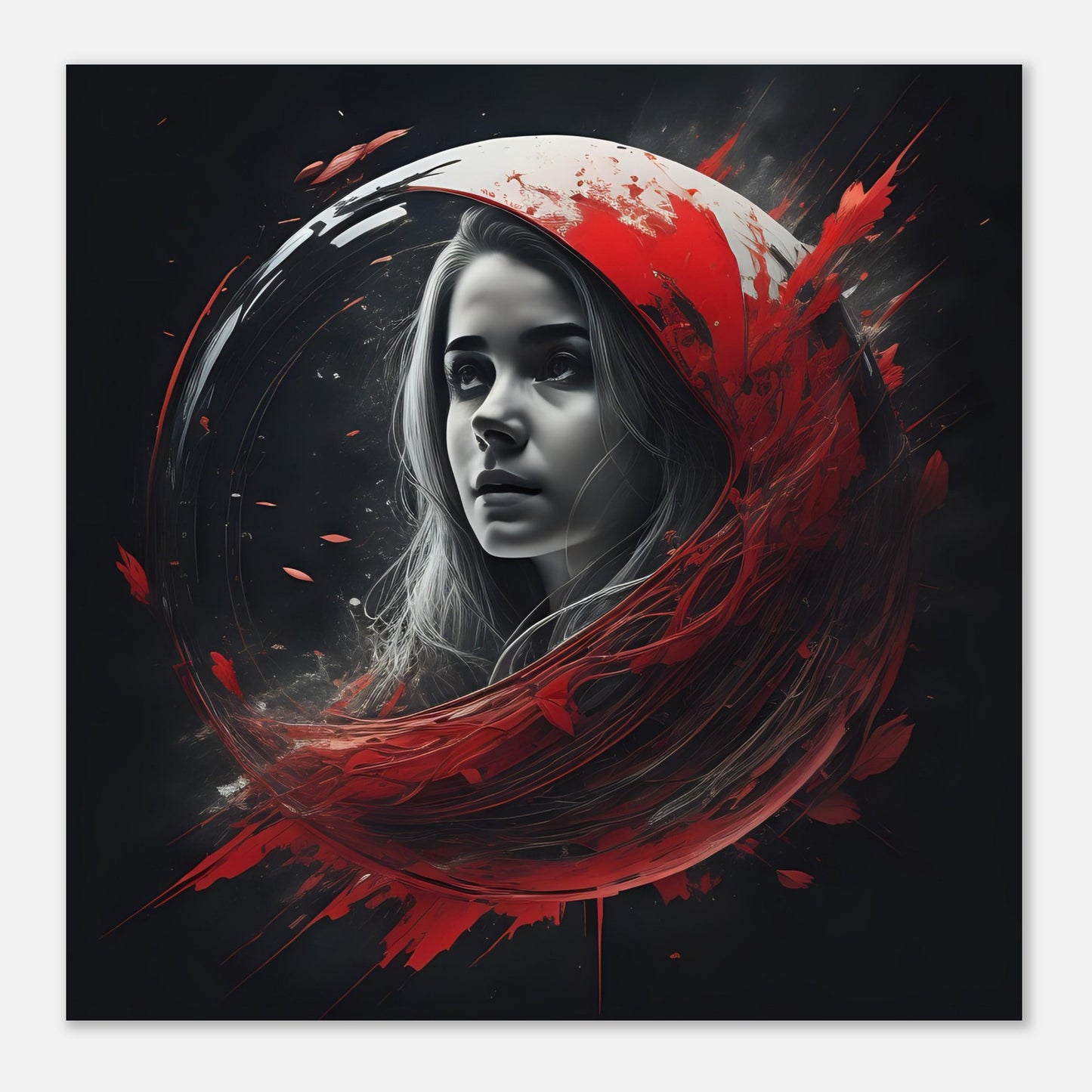 LOST IN SPACE(1),Premium Matte Paper Poster