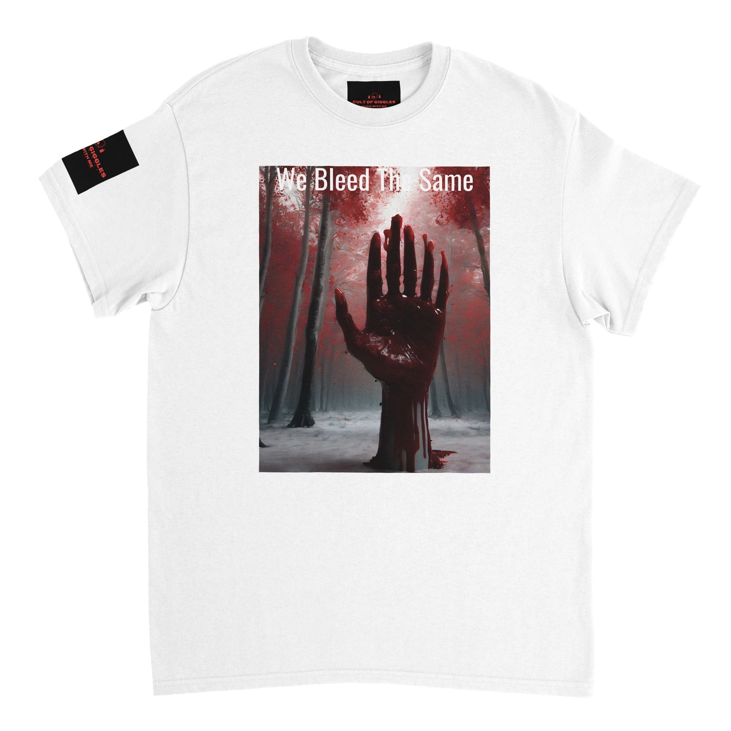 We Bleed The Same,Heavyweight Unisex Crewneck T-shirt