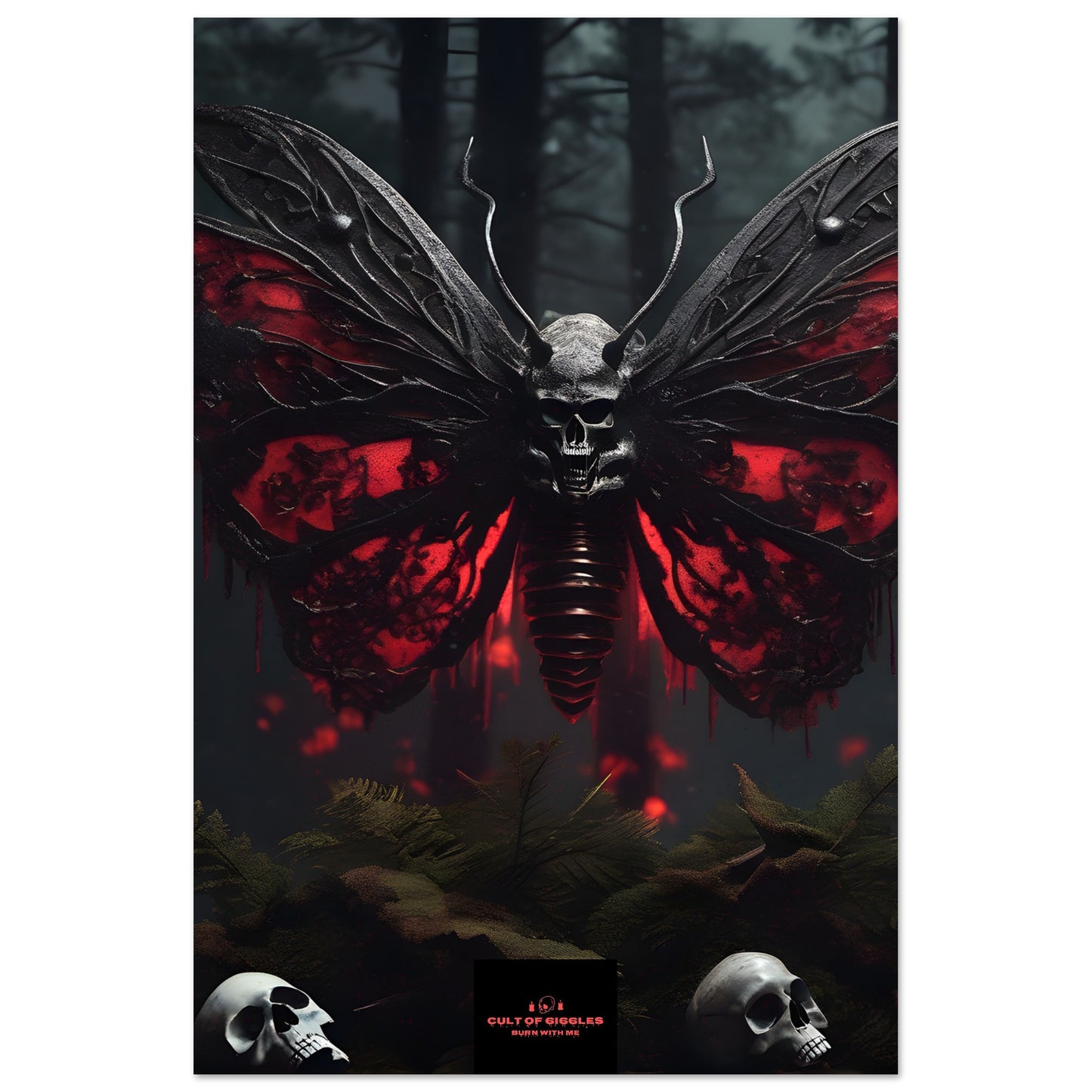 DEATHMOTH(6)Premium Matte Paper Poster
