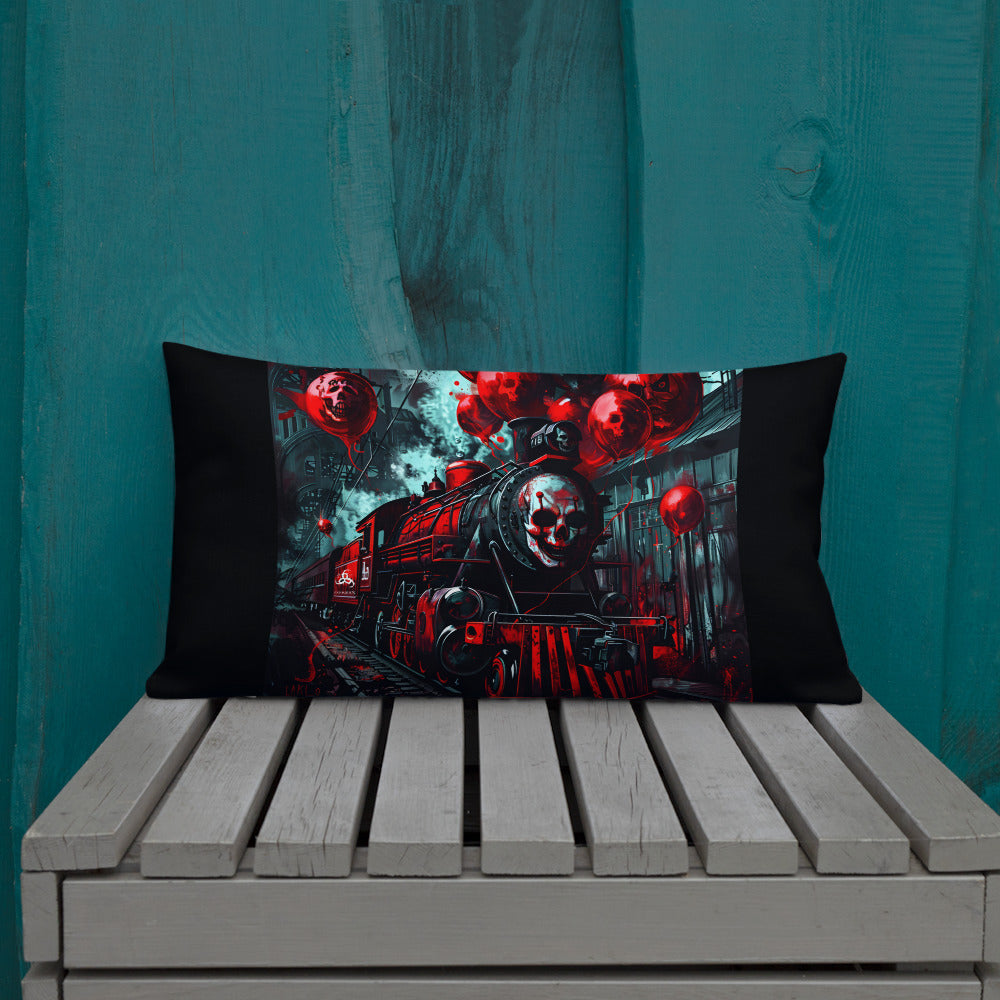 ALL ABOARD!!,,Premium Pillow