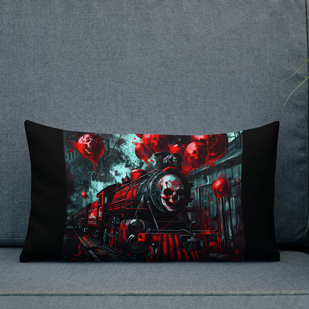 ALL ABOARD!!,,Premium Pillow