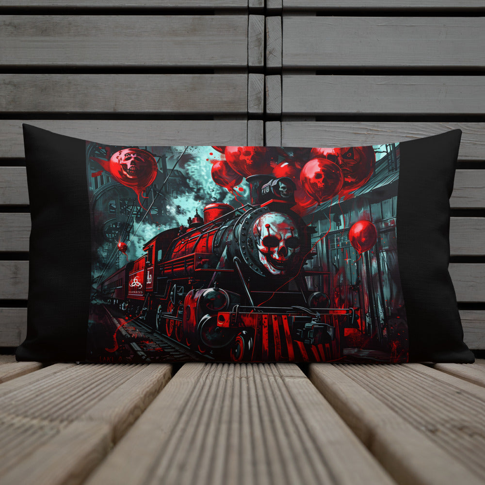 ALL ABOARD!!,,Premium Pillow