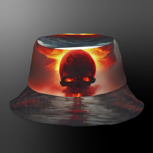 WE BURN TOGETHER, Reversible bucket hat