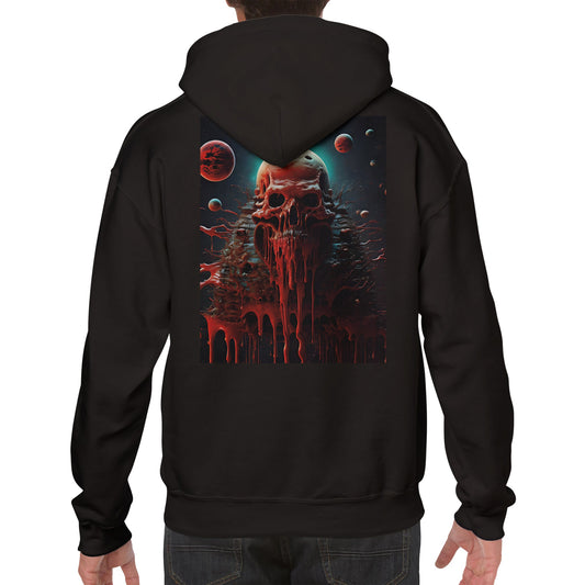 MELTING FACE,Premium Unisex Pullover Hoodie