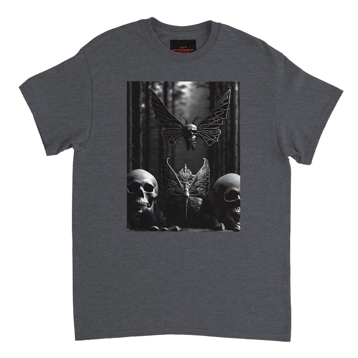 DEATHMOTH(4)Heavyweight Unisex Crewneck T-shirt