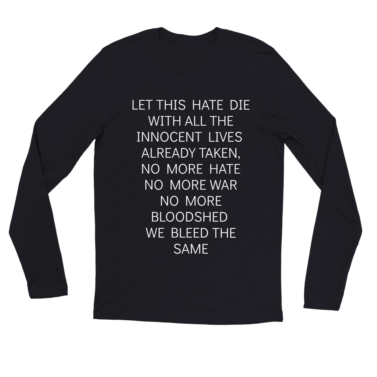 WE BLEED THE SAME(3),Premium Unisex Longsleeve T-shirt