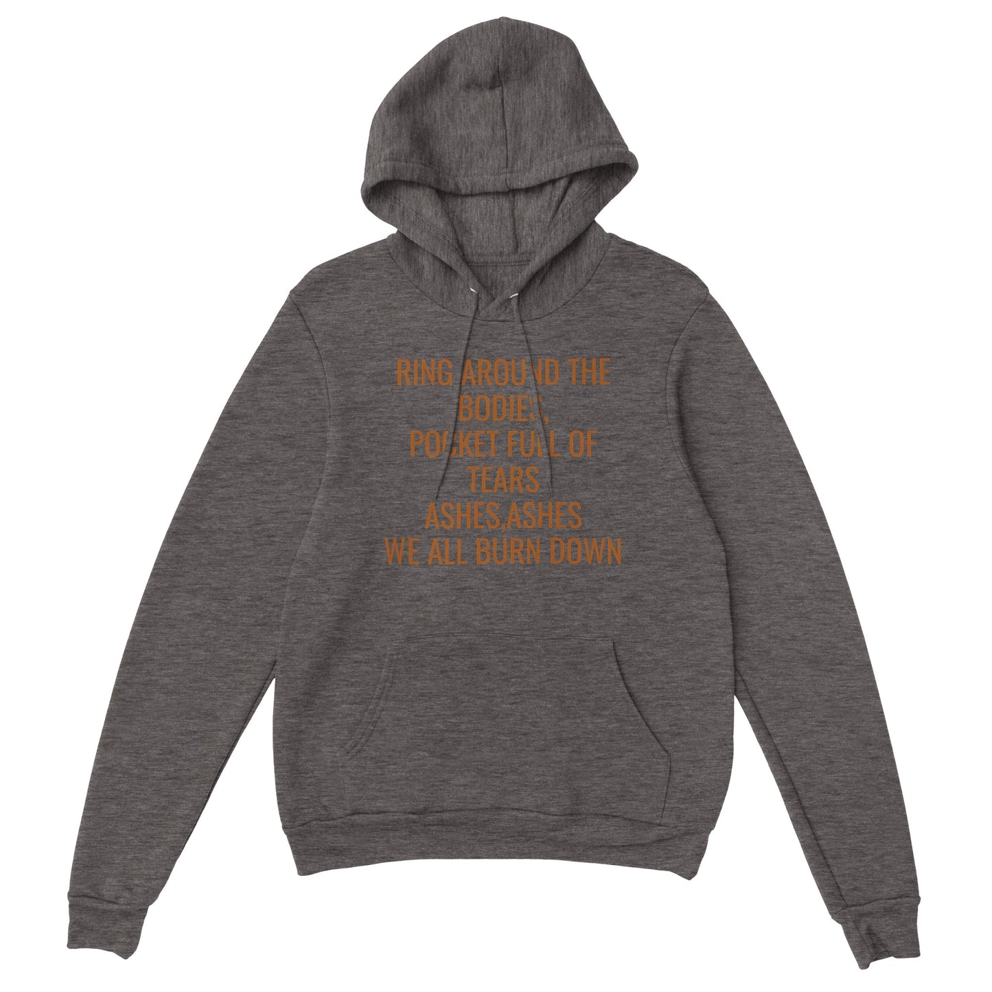 YOU WILL BURN WITH ME,Premium Unisex Pullover Hoodie