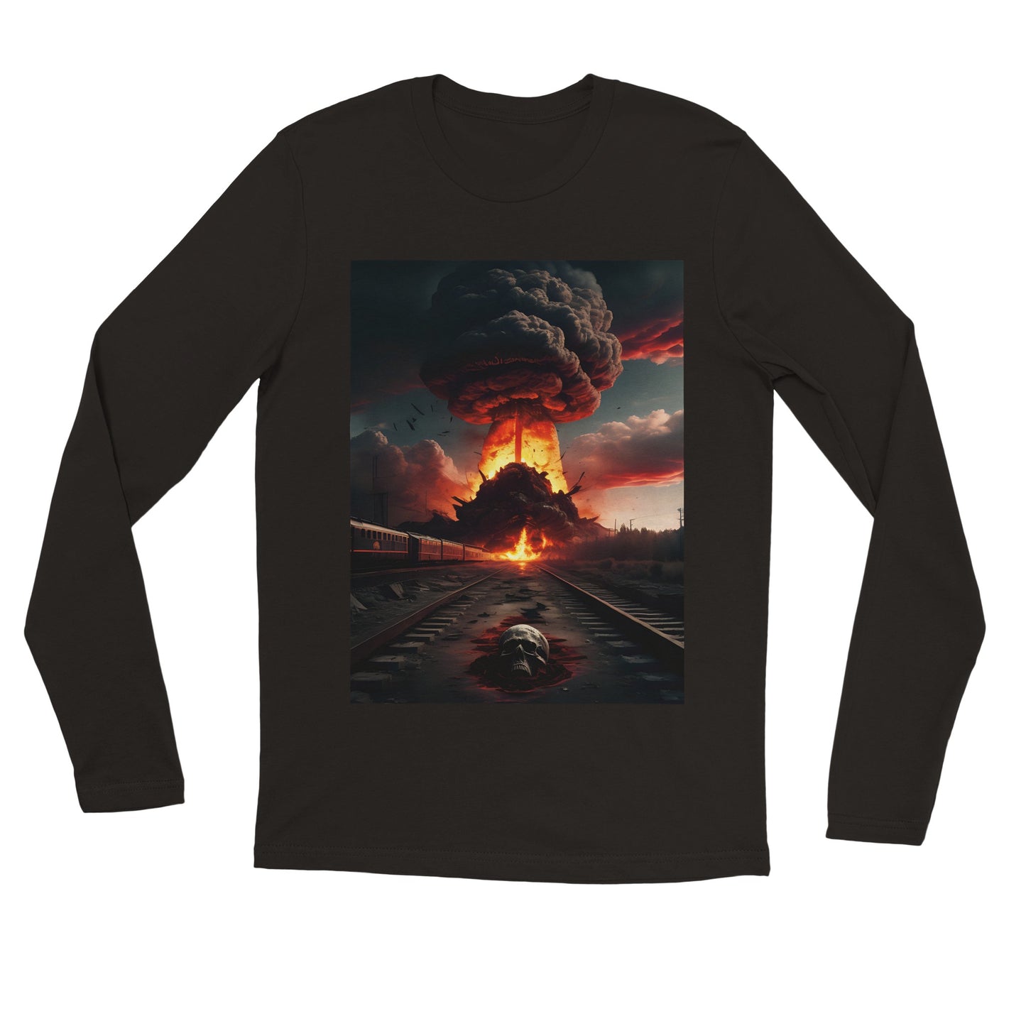 WE ALL BURN DOWN(2)Premium Unisex Longsleeve T-shirt