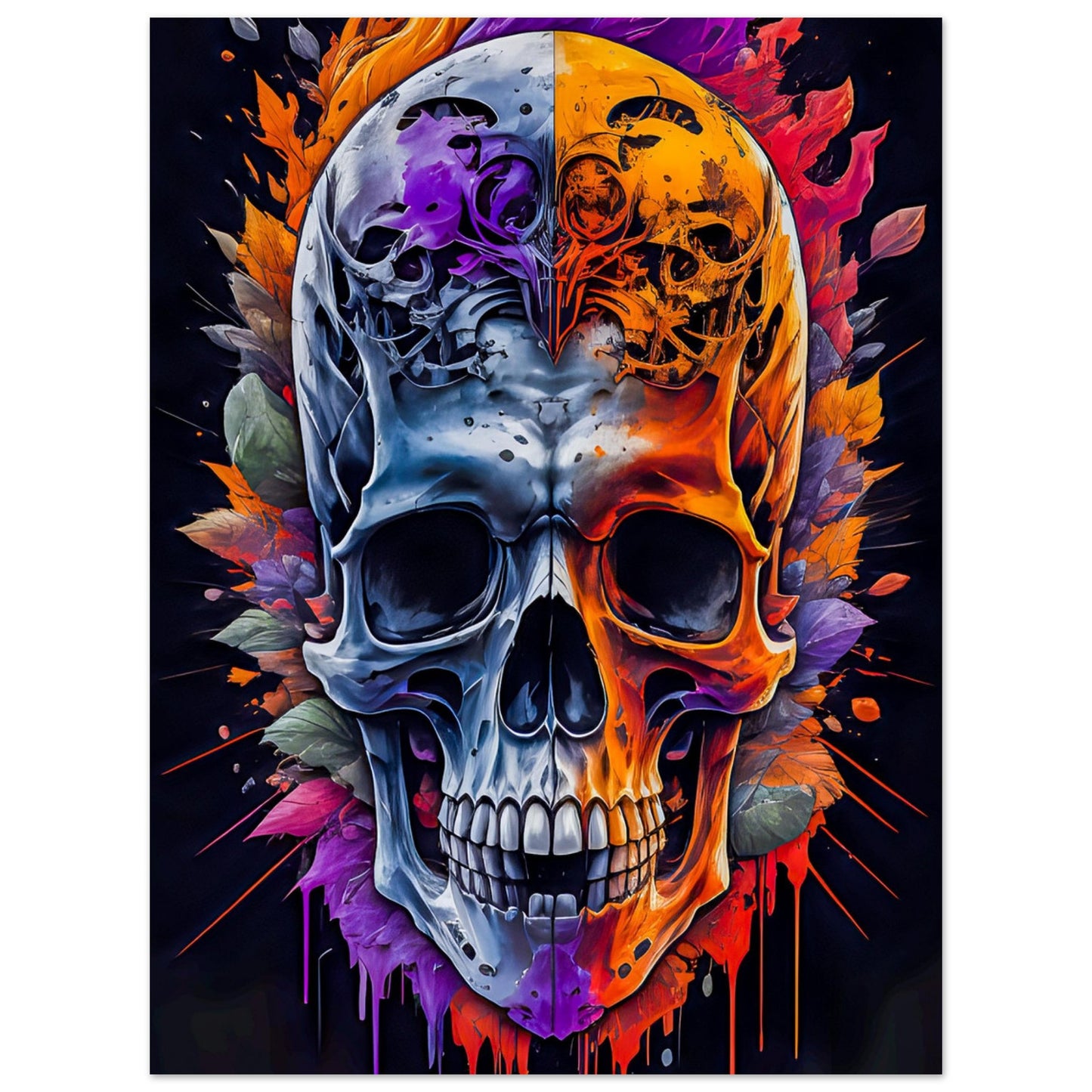 SKULL(1)Premium Matte Paper Poster