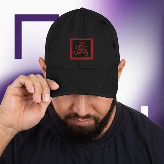 6I66LES,Distressed Dad Hat