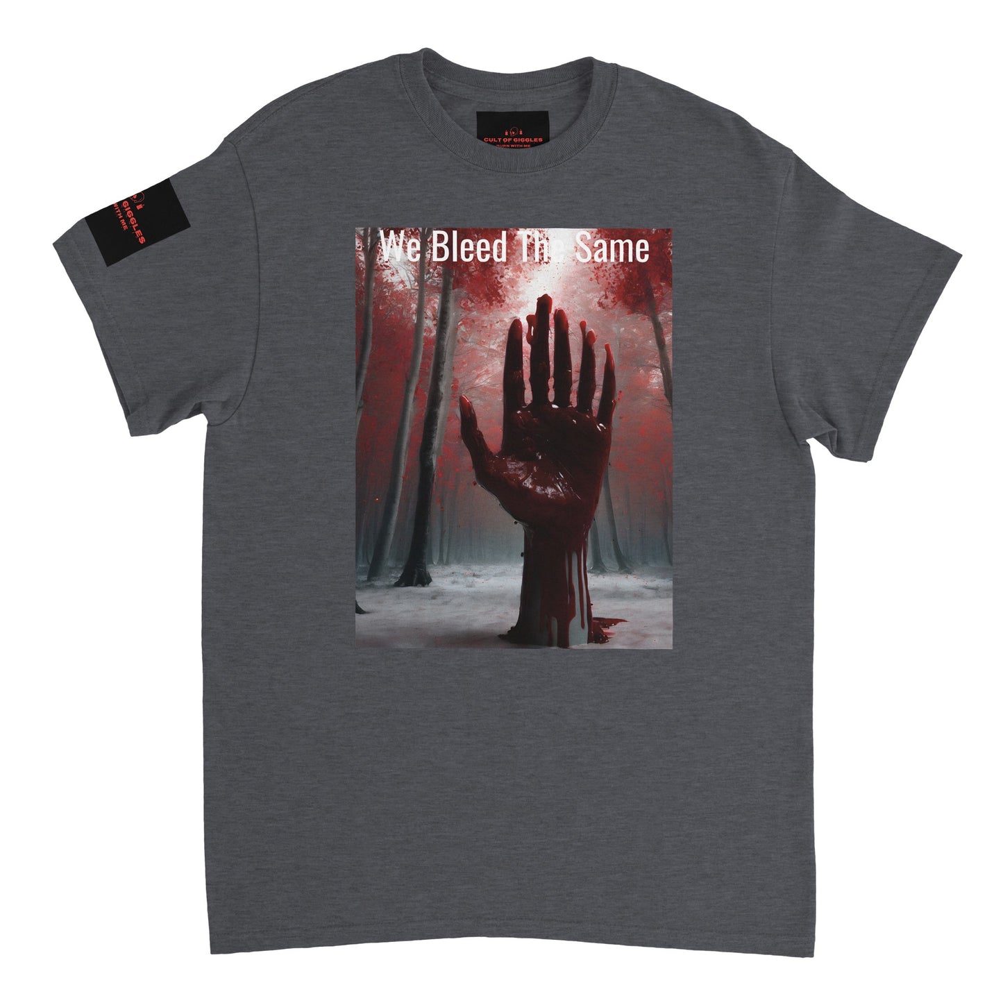 We Bleed The Same,Heavyweight Unisex Crewneck T-shirt