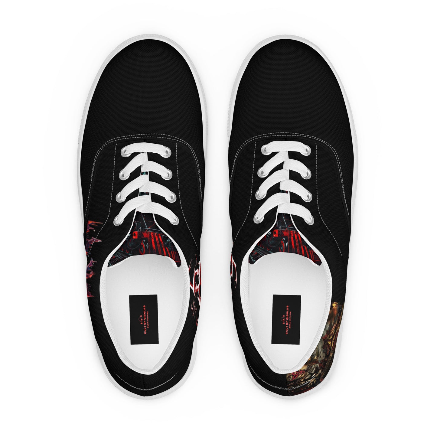 6I66LES,,MEN’s lace-up canvas shoes
