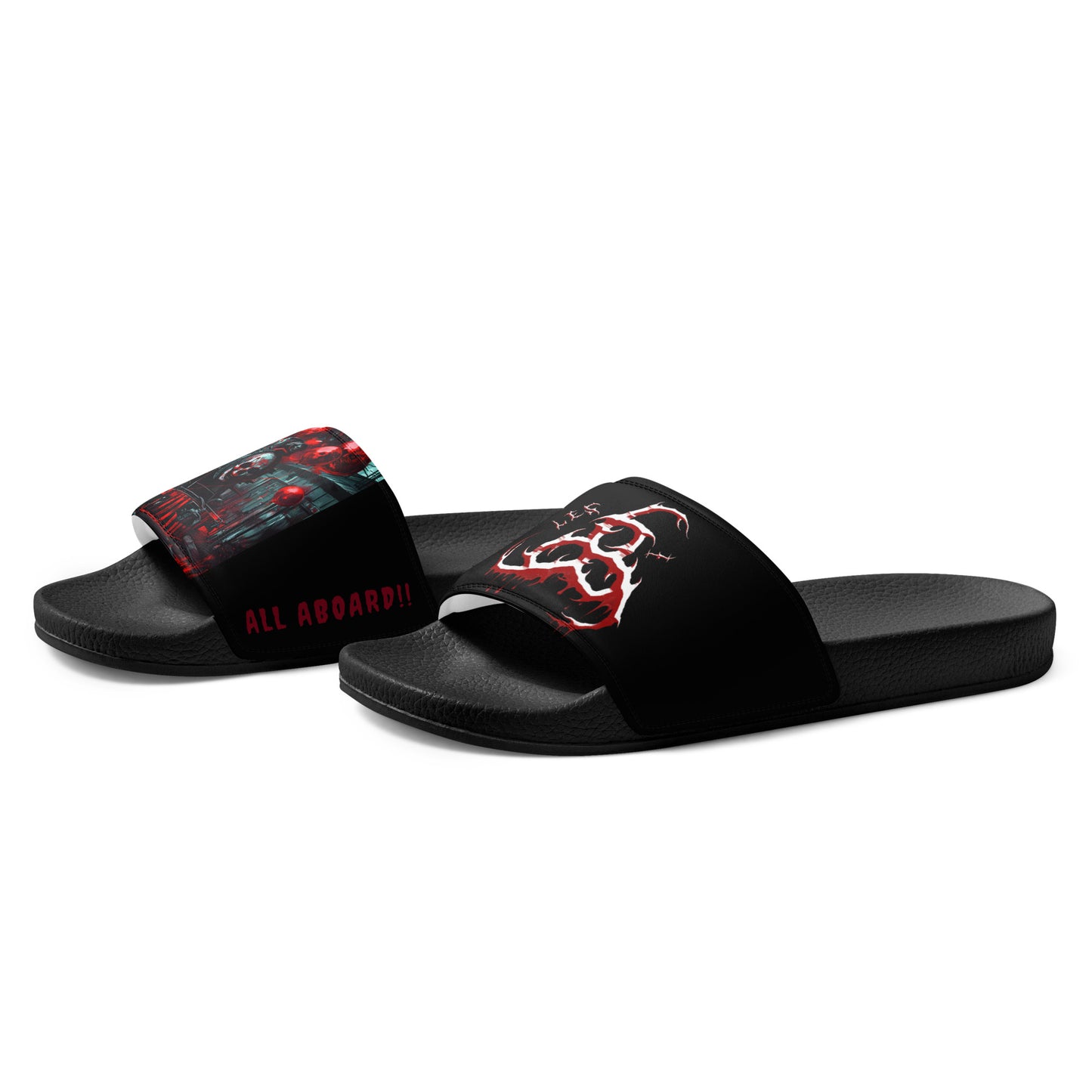 ALL ABOARD!!,, Men’s slides