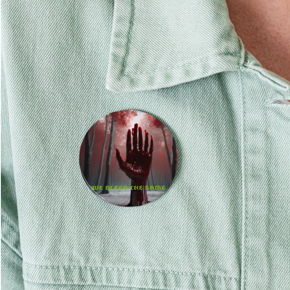 WEBLEEDTHESAME,Buttons large 2.2'' (5-pack) - white