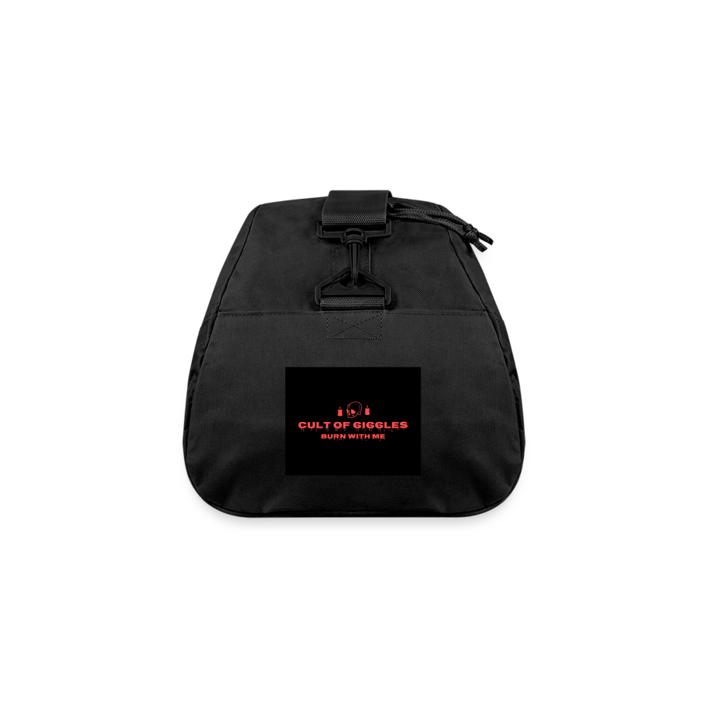 WEBLEEDTHESAME,Recycled Duffel Bag - black
