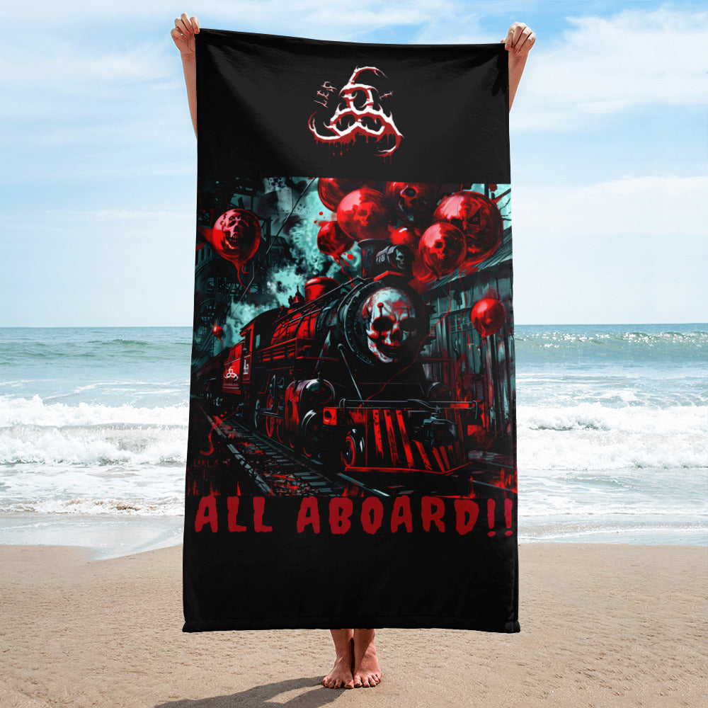 ALL ABOARD,,Towel