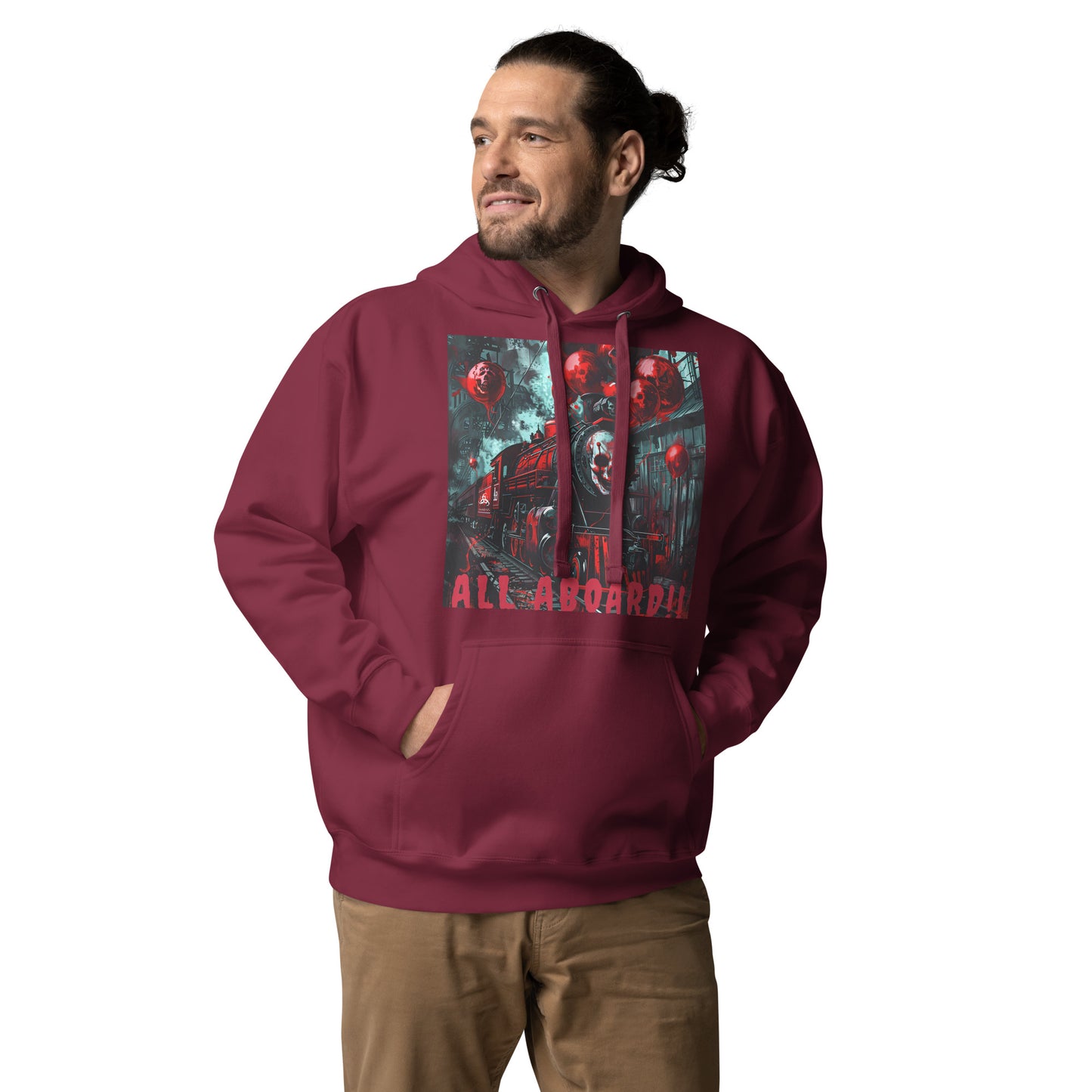 ALLABOARD,Unisex Hoodie