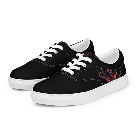 6I66LES,Women’s lace-up canvas shoes